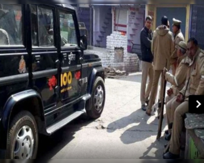 Accident of robbers absconding with a stolen dumper